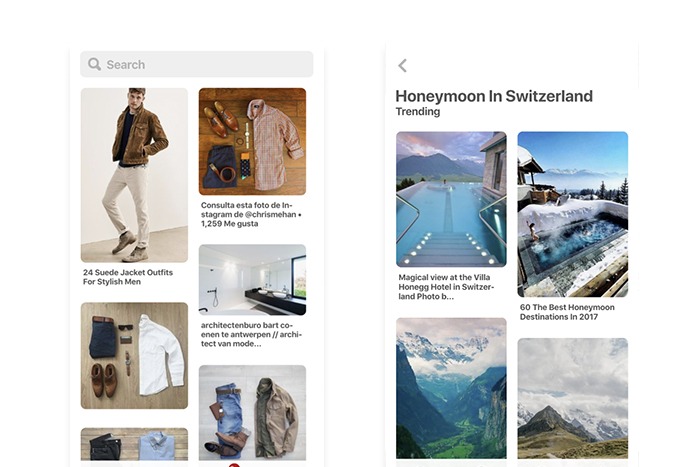 【2023年】12つのPWAアプリの導入事例を詳しく紹介 9 Pinterest PWAアプリのモバイル側