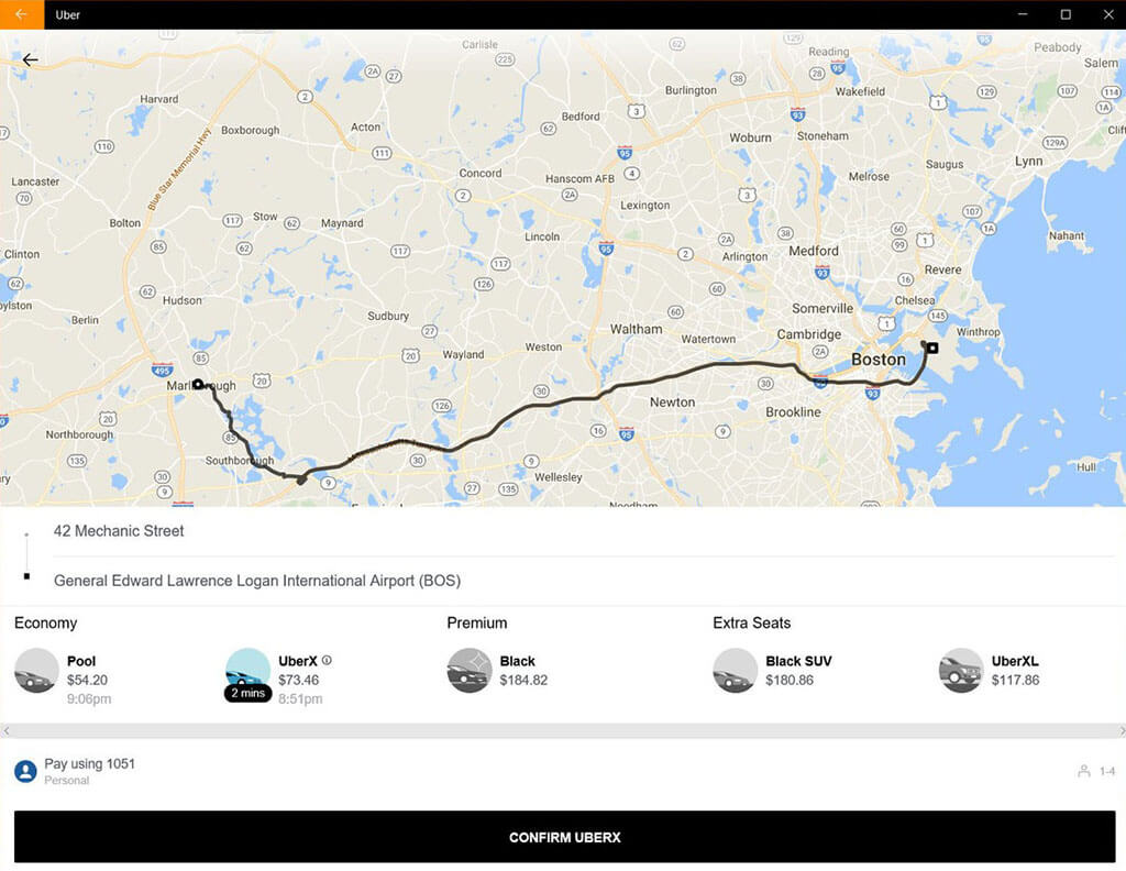 【2023年】12つのPWAアプリの導入事例を詳しく紹介 8 Uber PWAアプリのデスクトップ側