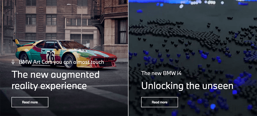 【2023年】12つのPWAアプリの導入事例を詳しく紹介 6 BMW PWA デスクトップ側