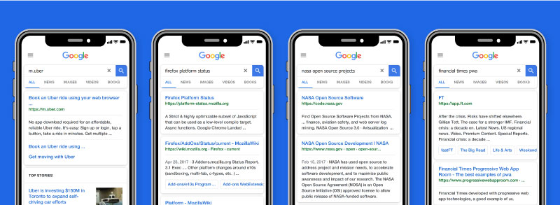 【2023年】pwa アプリとネイティブアプリを比較・選択方法を解説 2 ASOとPWAのSEO