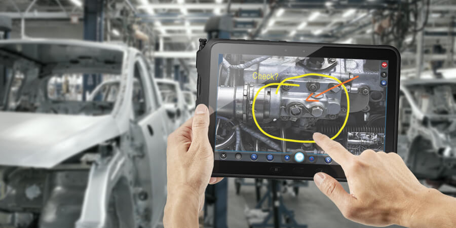 製造業におけるAR技術の実装方法・応用事例をご紹介! 2 2445 lib hero tablet samsung samwebsite