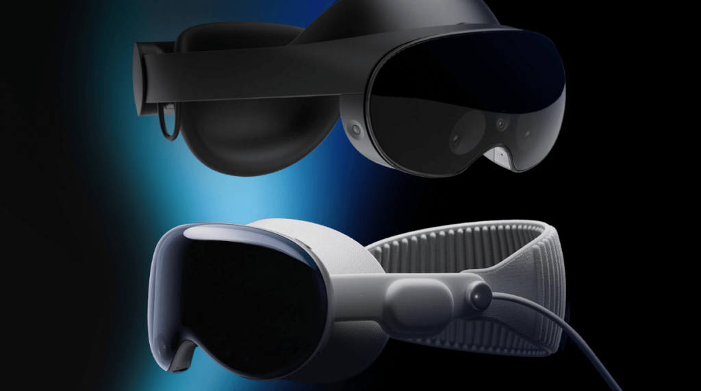 Apple Vision ProとMeta Quest Proの比較 1 Apple Vision Pro