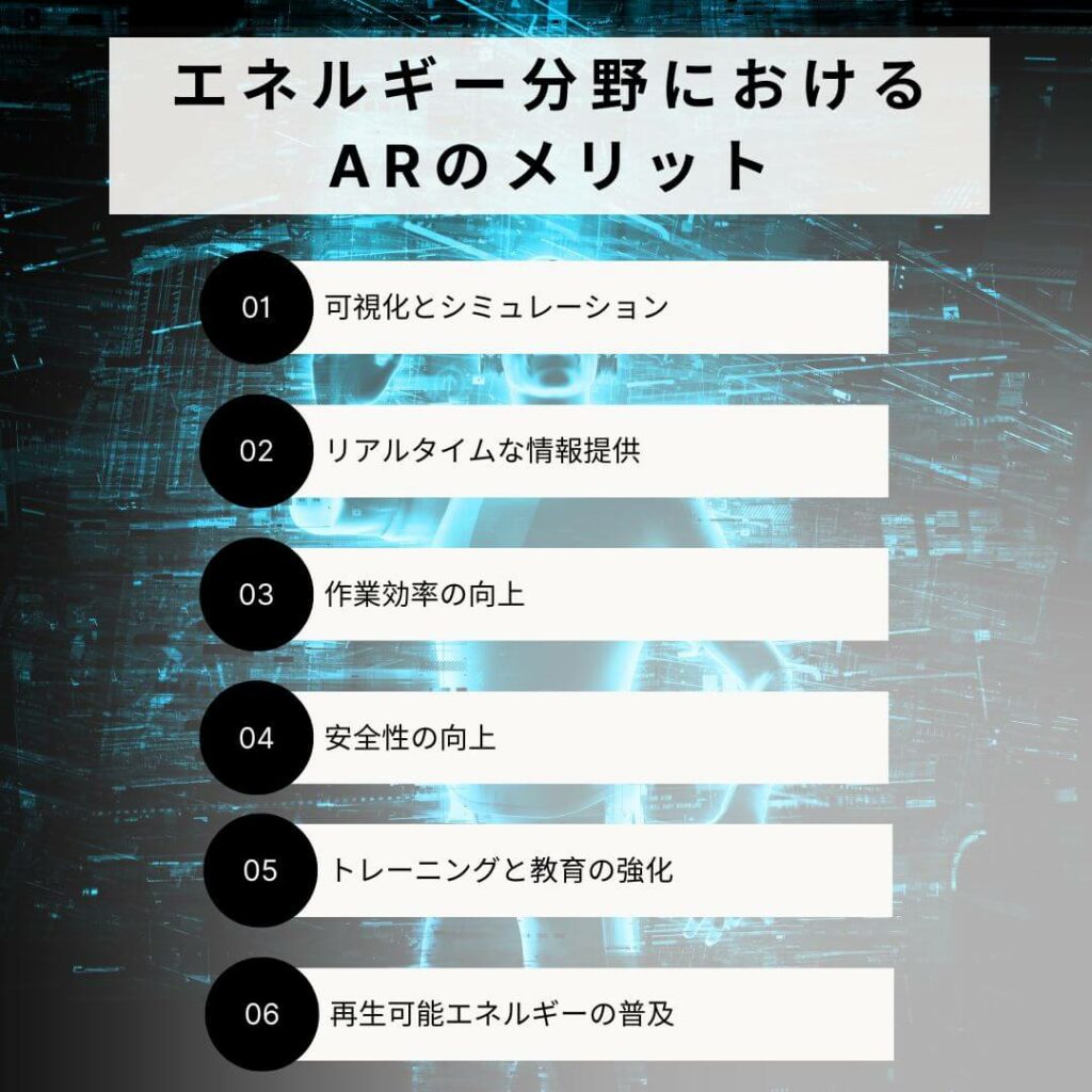 エネルギー分野における拡張現実（AR）のメリット 1