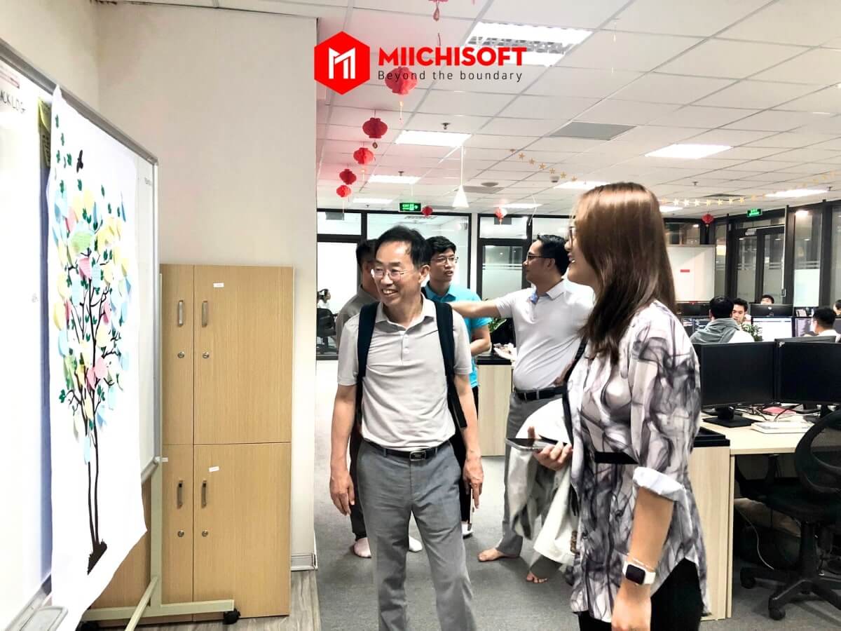 MiichisoftはDong-Soo Han博士の来社を歓迎いたします! 6 2