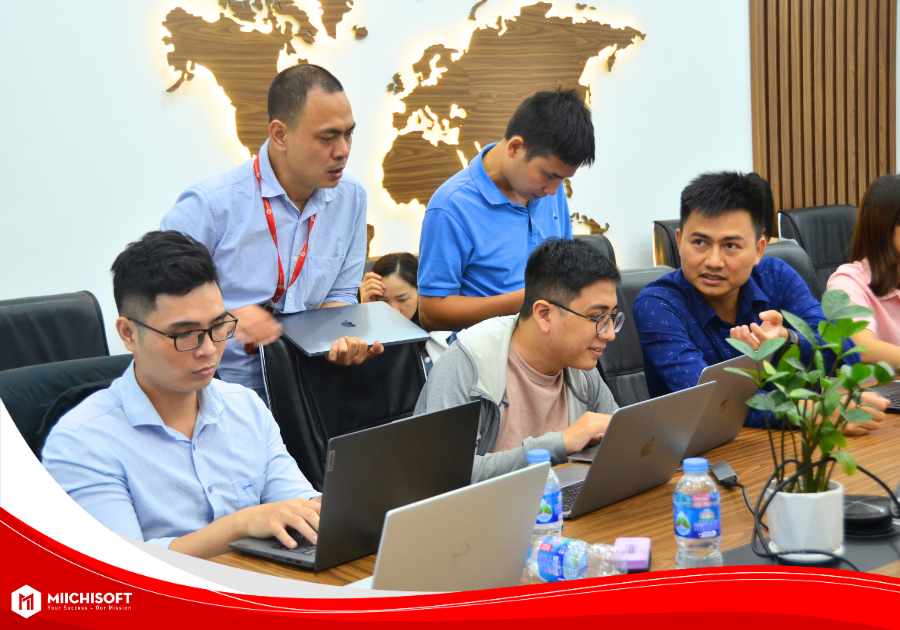 Internal Seminar: Exploring AI Potential at Miichisoft! 6 the seminar transitioned to a teamwork activity 5