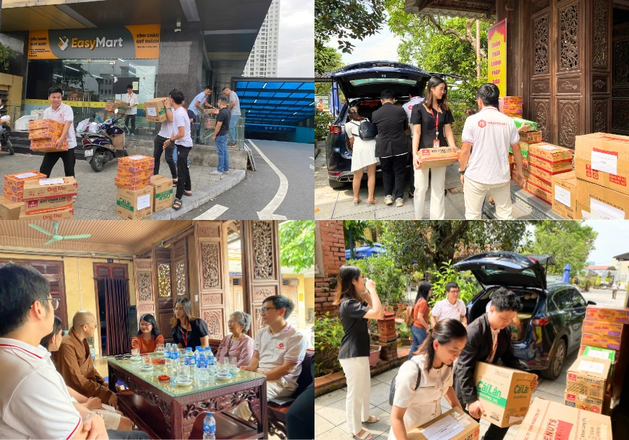 Tết Trung Thu 2024 – Trao đi yêu thương, nuôi mầm hạnh phúc! 2 Chuyến thăm của Miichisoft đến chùa Bồ Đề