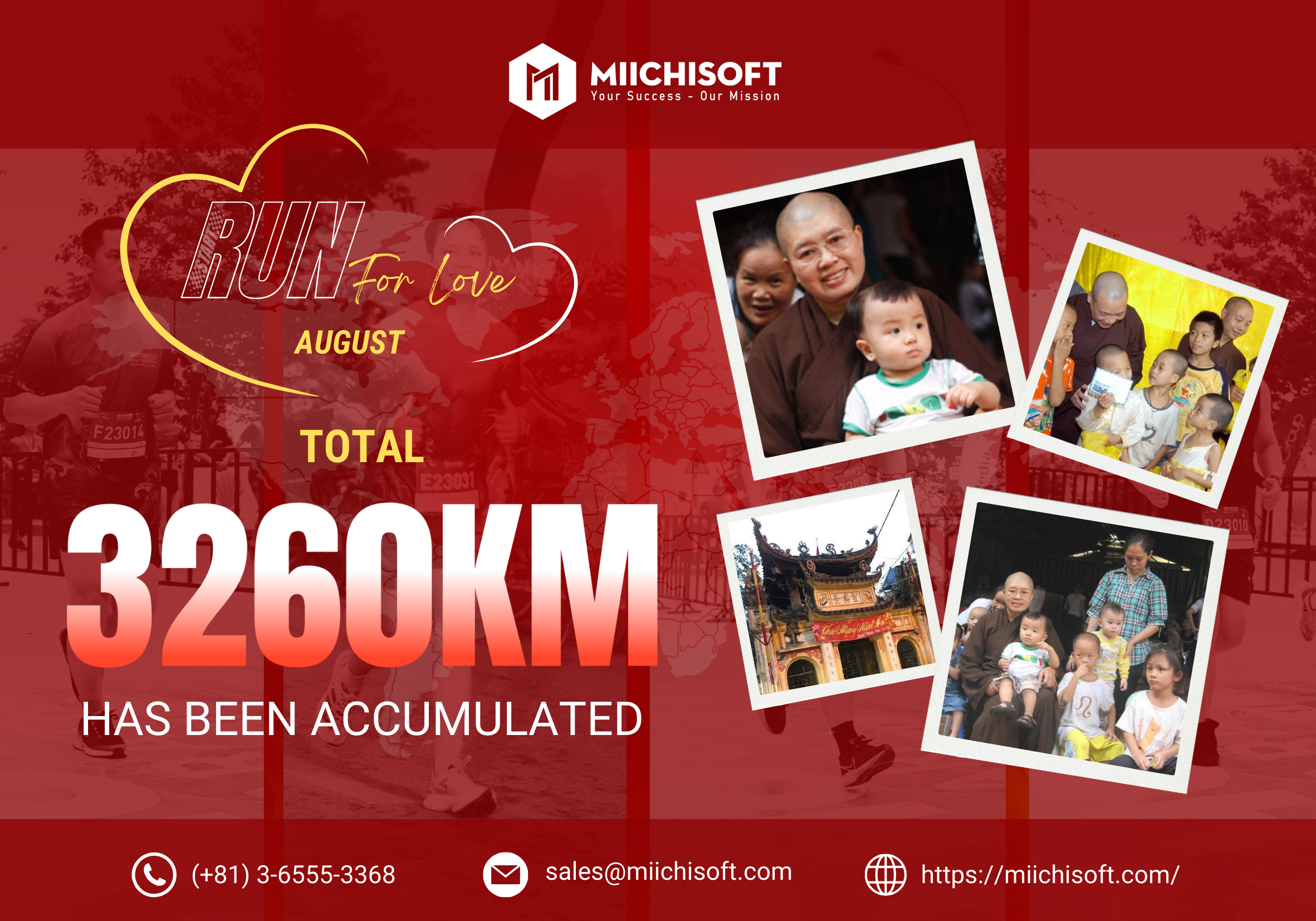 RECAP: RUN FOR LOVE Charity Run Event after a month! 1 English Tong ket so km